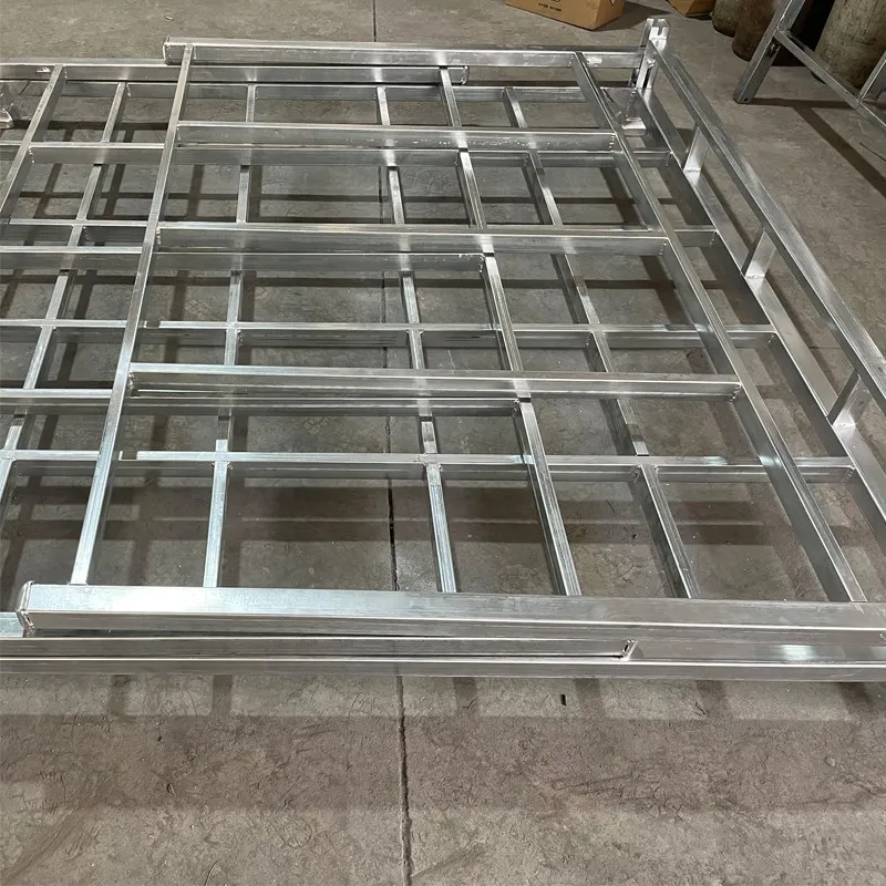 Collapsible Galvanized Stack Rack