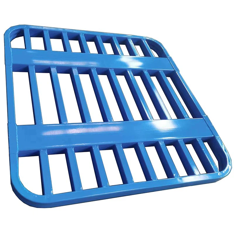 Round Corner Steel Pallet
